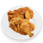 1/2 Chicken In Batter 