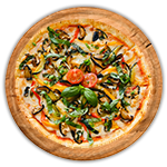 Spicy Vegetarian Pizza 
