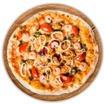 Prawns & Mussels Pizza 