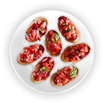 Bruschetta With Cheese (5) 