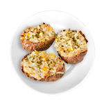 Baked Potato With Cheese & Sweetcorn 